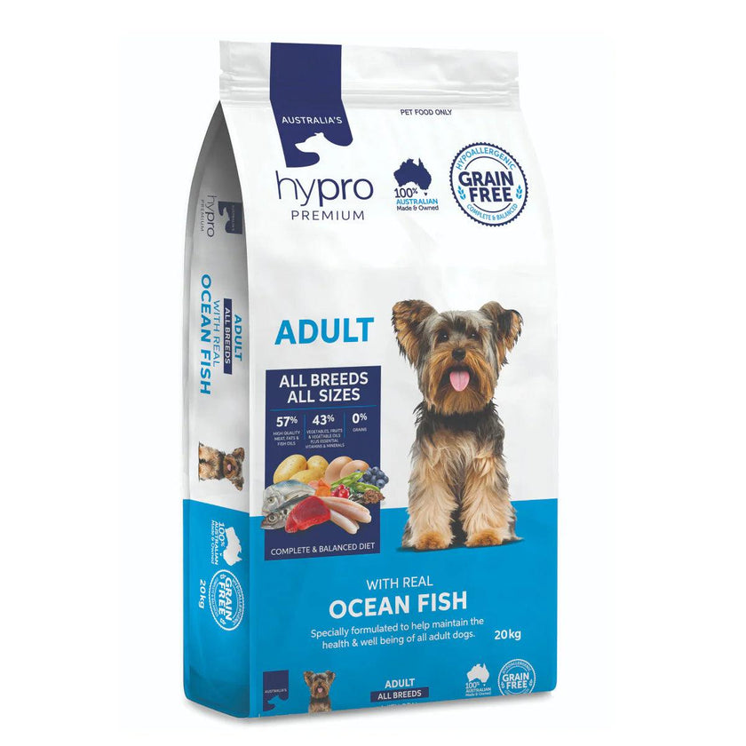 Hypro Premium – Adult Dog – GRAIN FREE – Ocean Fish - The Pet Standard