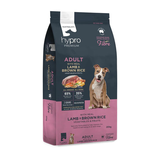 Hypro Premium – Adult Dog – Lamb & Brown Rice - The Pet Standard