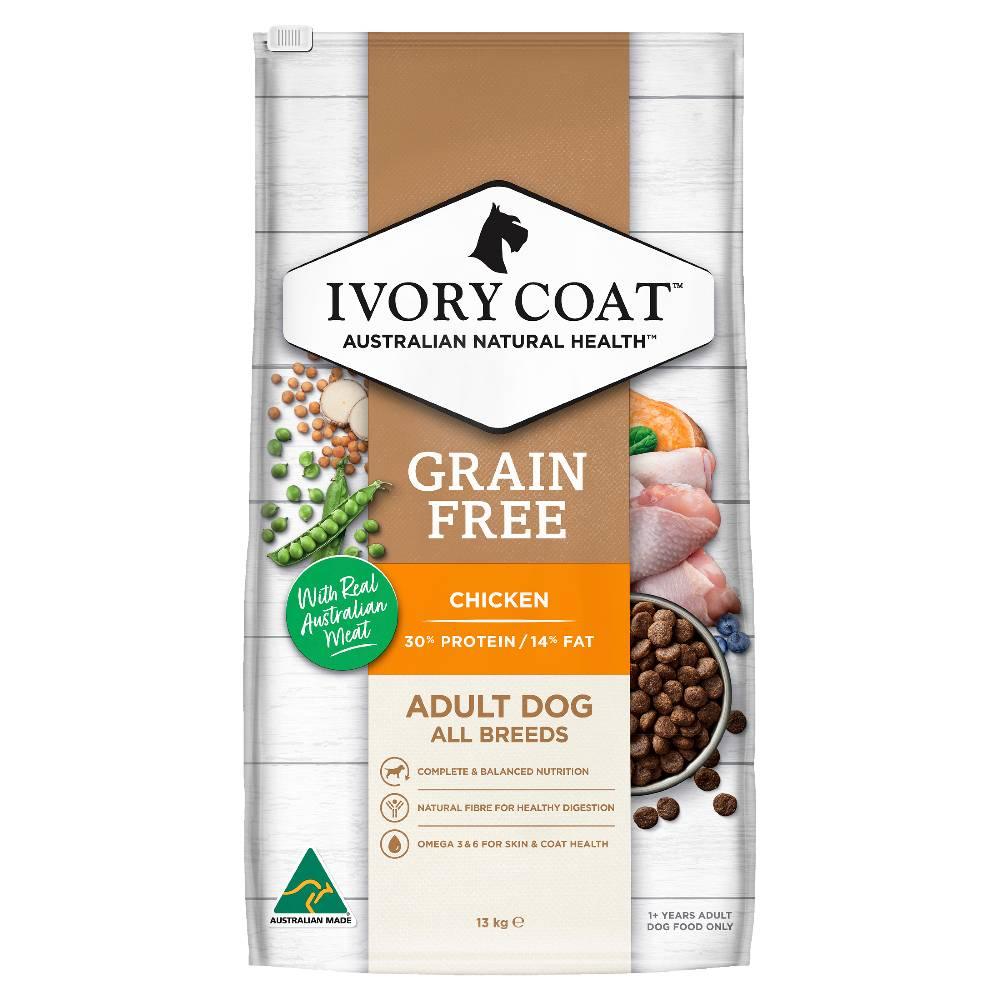 Ivory Coat – Adult Dog – GRAIN FREE – Chicken - The Pet Standard