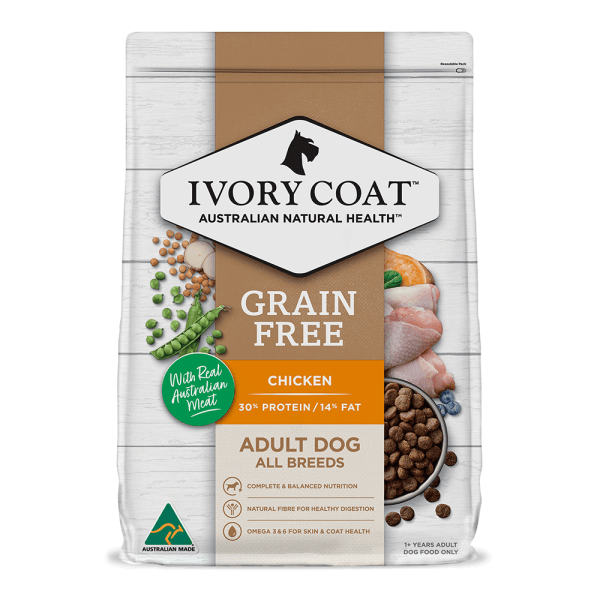 Ivory Coat – Adult Dog – GRAIN FREE – Chicken - The Pet Standard