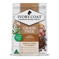 Ivory Coat – Adult Dog – GRAIN FREE – Lamb & Kangaroo - The Pet Standard