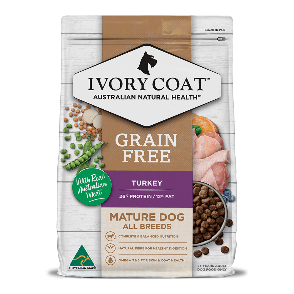 Mature Dog Food – Turkey – GRAIN FREE