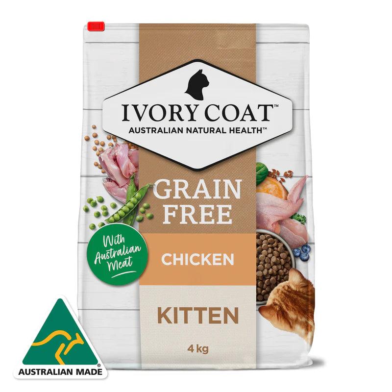 Ivory Coat – Kitten – GRAIN FREE – Chicken - 2kg - The Pet Standard