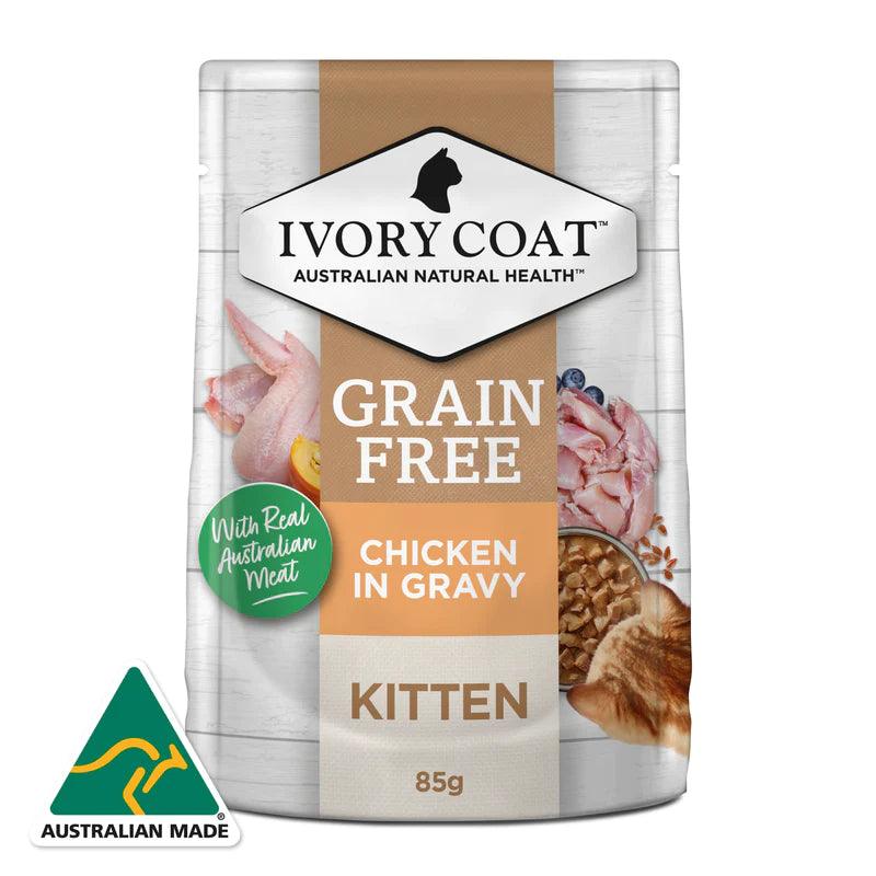 Ivory Coat – Wet Food – Kitten – GRAIN FREE - 12 x 85g - The Pet Standard