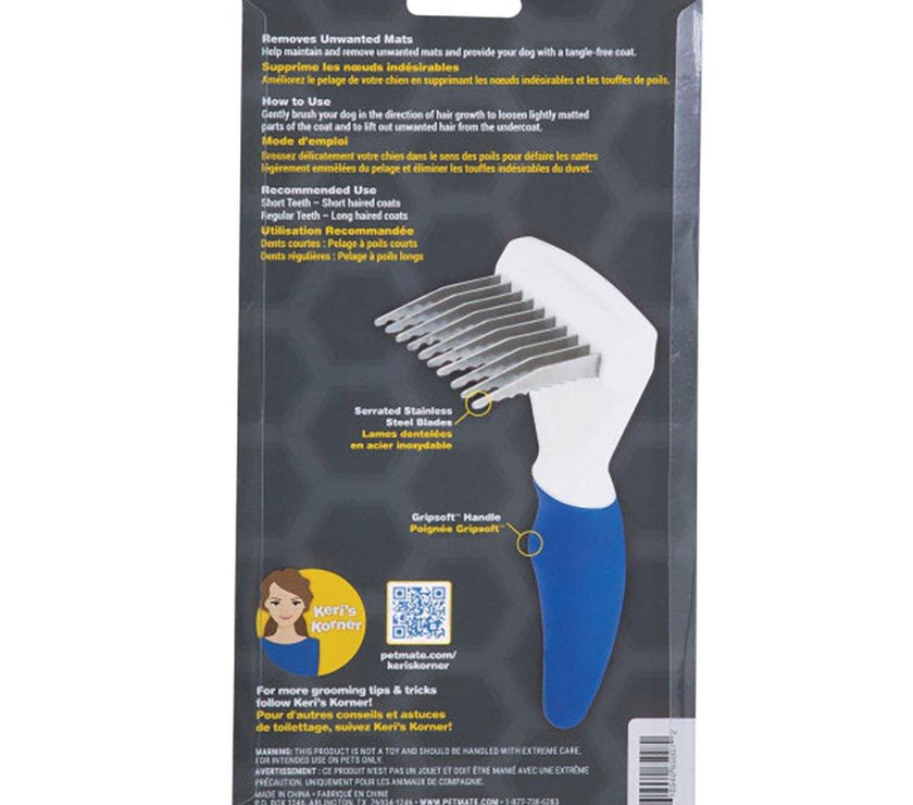 JW – Gripsoft – Dematting Rake - The Pet Standard