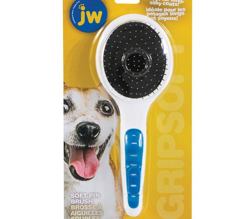 JW – Gripsoft – Pin Brush – Large - The Pet Standard