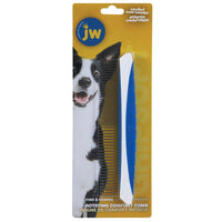 JW – Gripsoft – Rotating Comfort Comb – Fine & Course - The Pet Standard