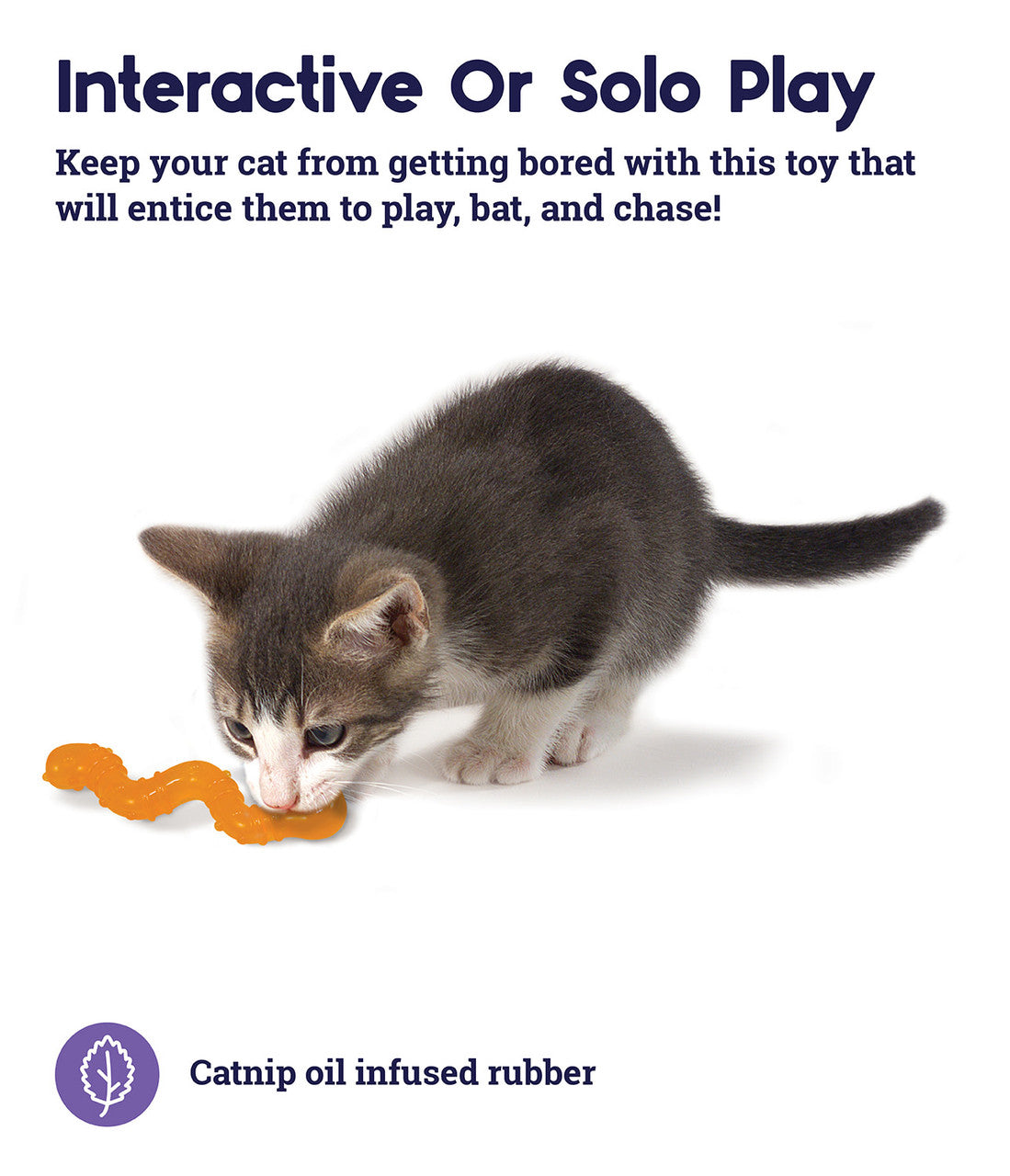 Catstages – OrkaKat Catnip Wiggle Worm - image 3