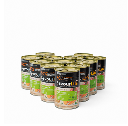SavourLife – Wet Food Tins – Adult Dog – Essentials
