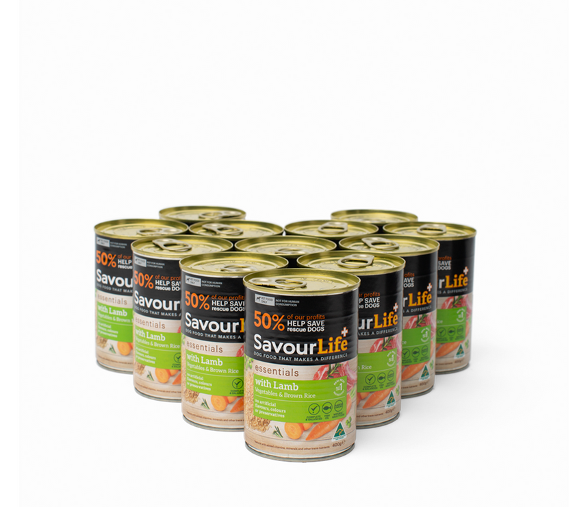 SavourLife – Wet Food Tins – Adult Dog – Essentials