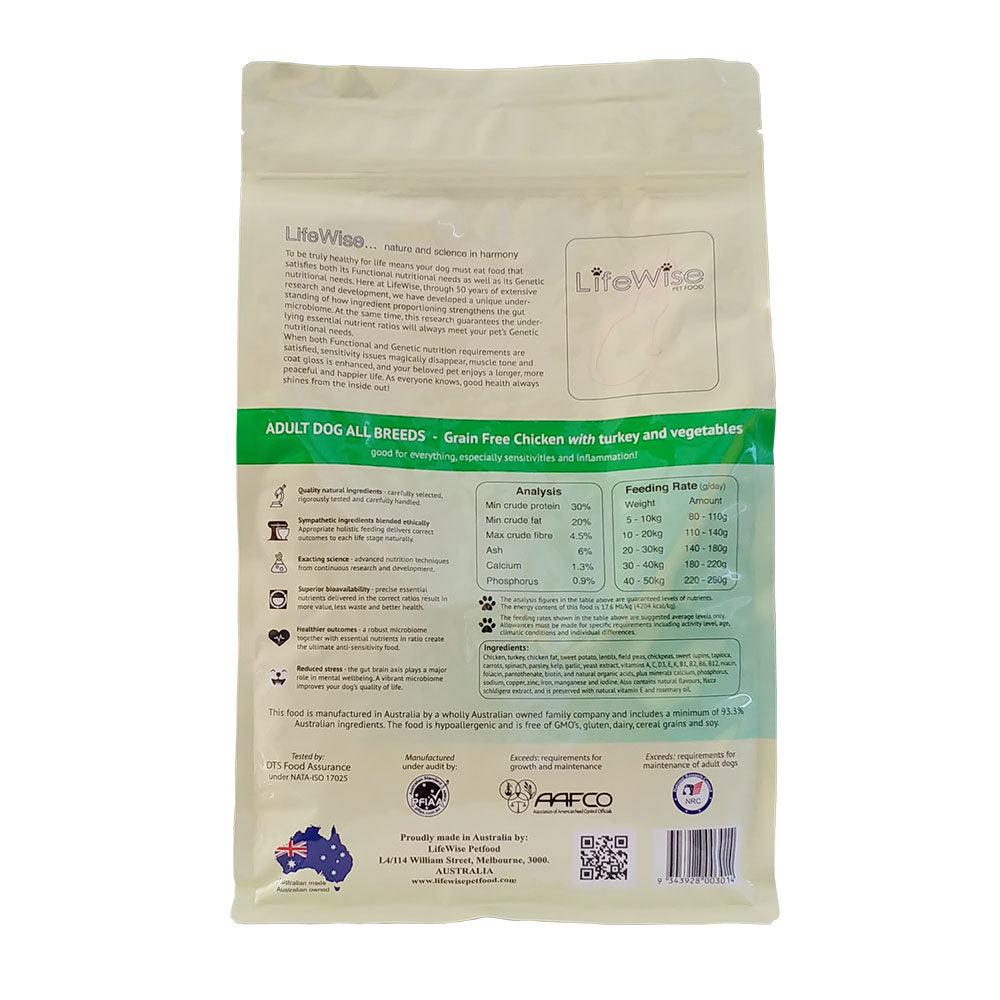 LifeWise – Adult Dog – GRAIN FREE – Chicken - The Pet Standard