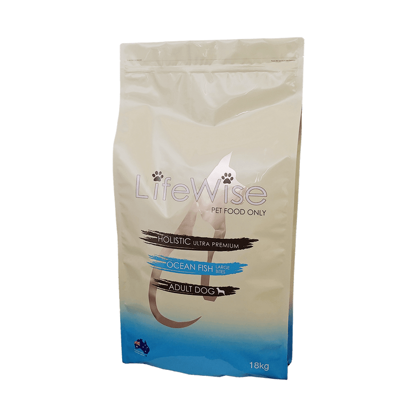 LifeWise – Adult Dog – Ocean Fish Large Bites - The Pet Standard