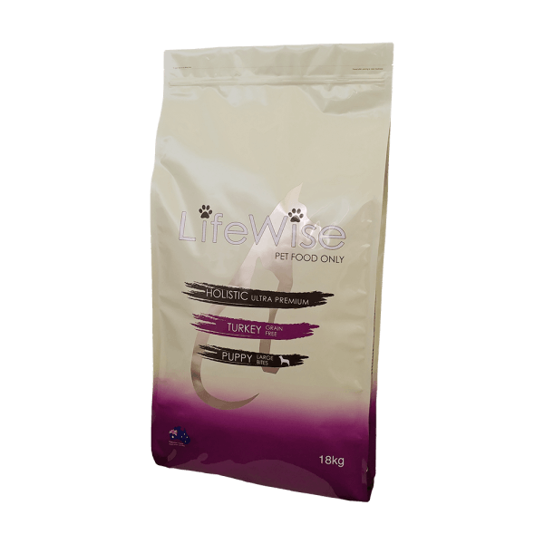 LifeWise – Puppy Stage 3 – GRAIN FREE – Turkey – Large Bites - The Pet Standard