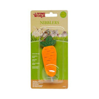 Living World – Nibbler – Small Animal – Carrot on Stick – Large - The Pet Standard