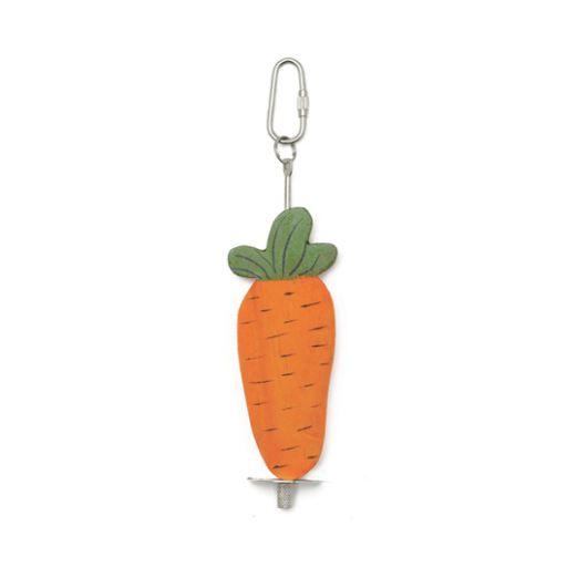 Living World – Nibbler – Small Animal – Carrot on Stick – Large - The Pet Standard