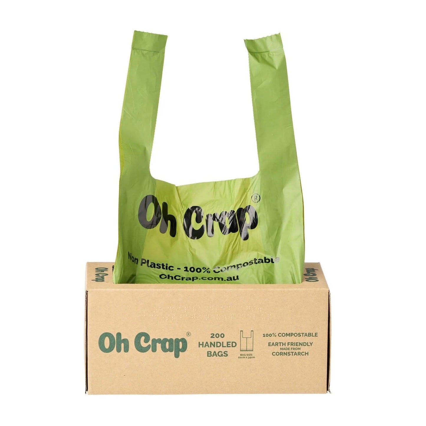 Oh Crap – Compostable Dog Poop Bags With Handles - The Pet Standard