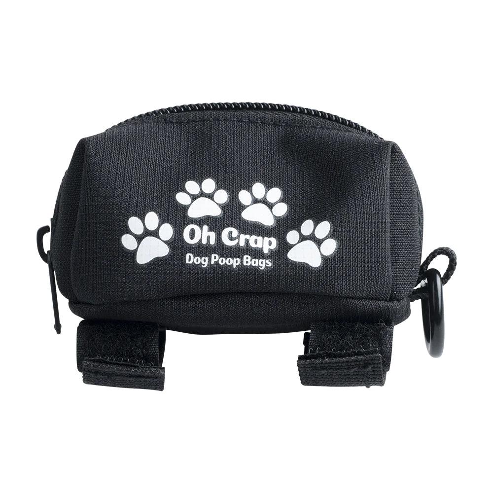 Oh Crap – Dog Poop Bag Holder – Black - The Pet Standard