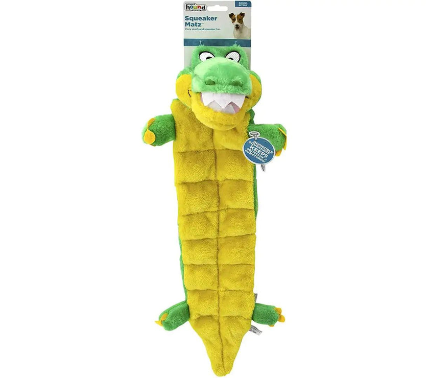 Outward Hound – Squeaker Matz – Gator - The Pet Standard