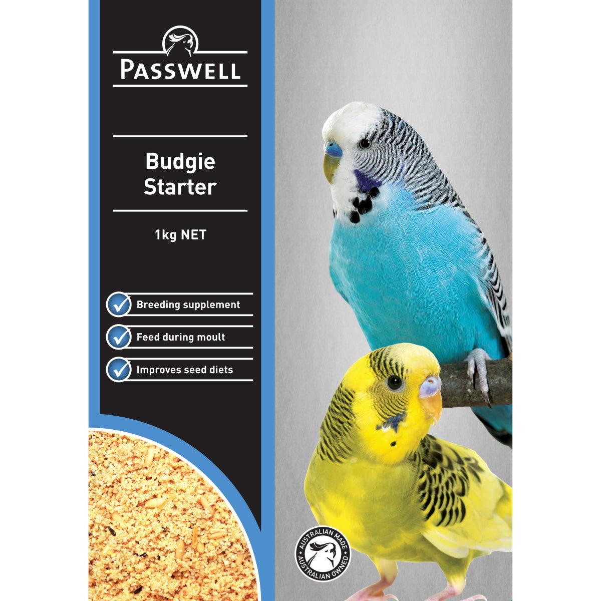 Passwell – Budgie Starter - The Pet Standard