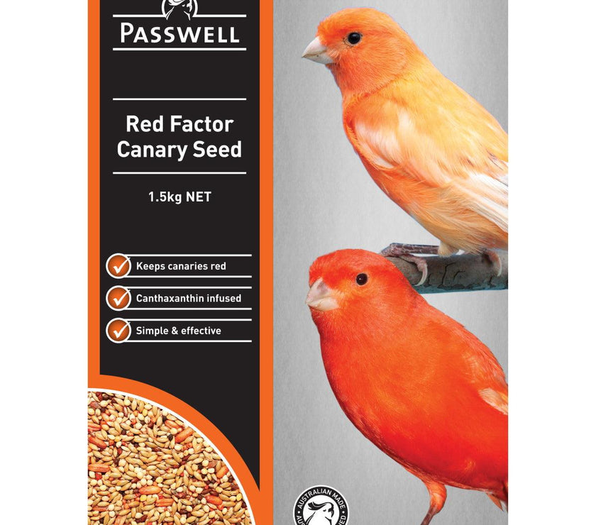 Passwell – Canary Seed – Red Factor - The Pet Standard