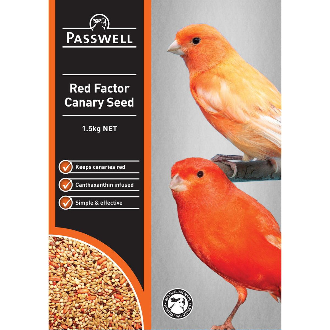 Passwell – Canary Seed – Red Factor - The Pet Standard