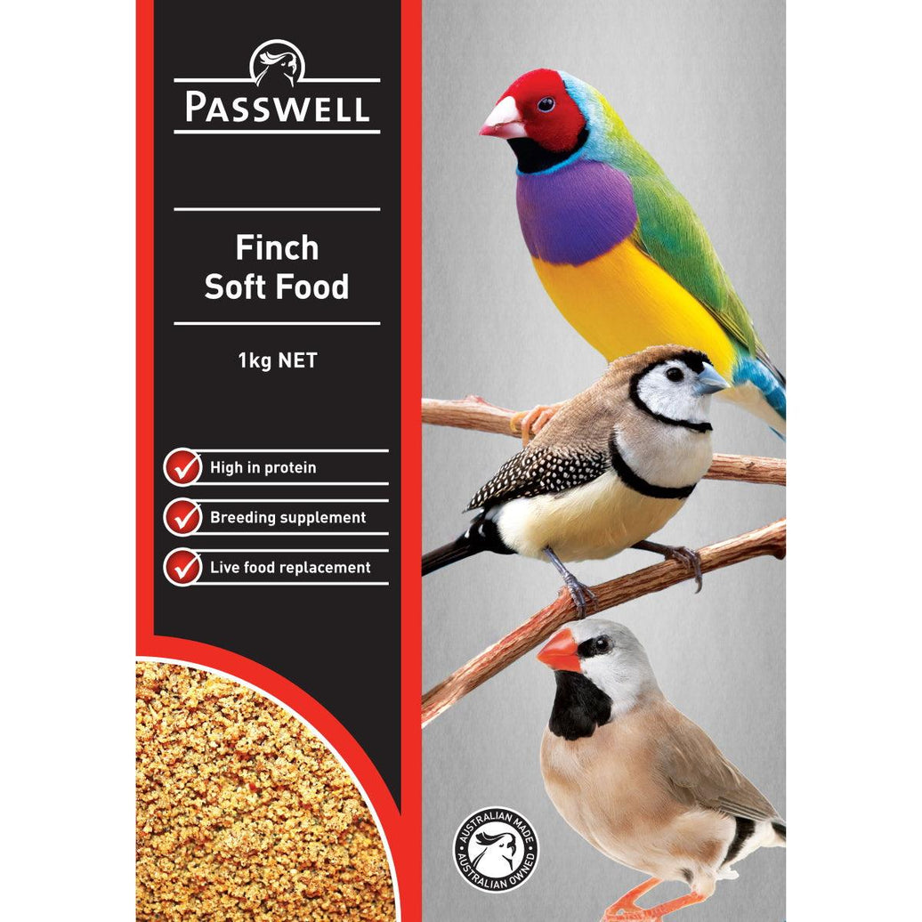 Passwell – Finch Soft Food - The Pet Standard