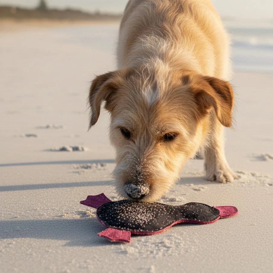 Georgie Paws - Paul the Platypus Dog Toy - image 3