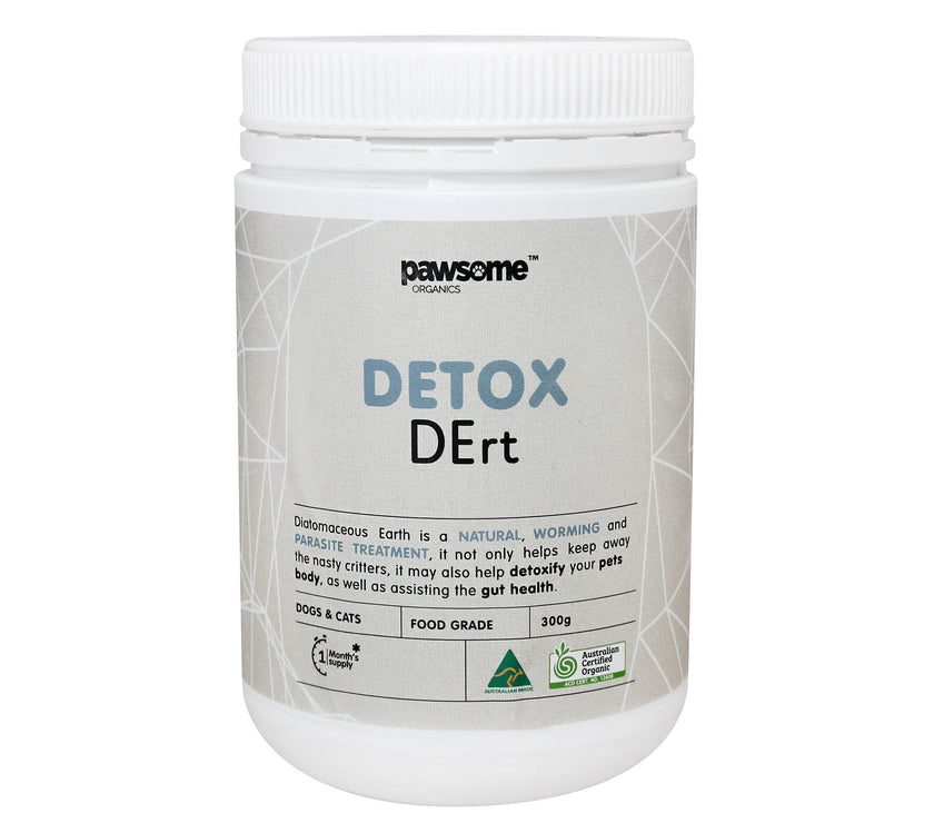 Pawsome Organic – Detox DErt – Diatomaceous Earth - The Pet Standard