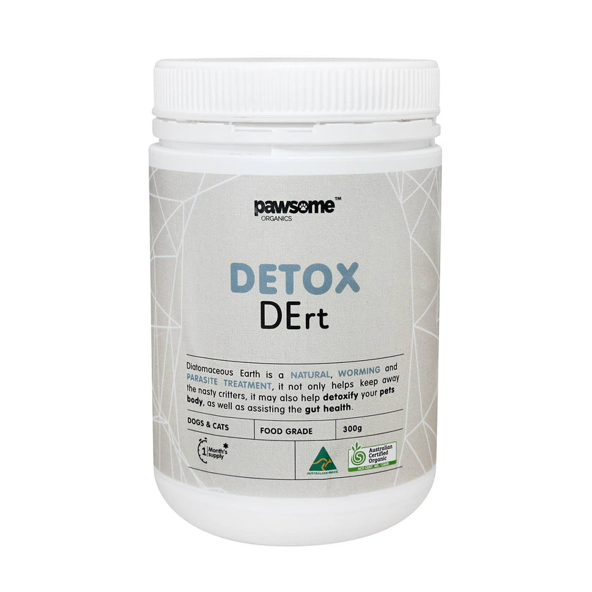 Pawsome Organic – Detox DErt – Diatomaceous Earth - The Pet Standard