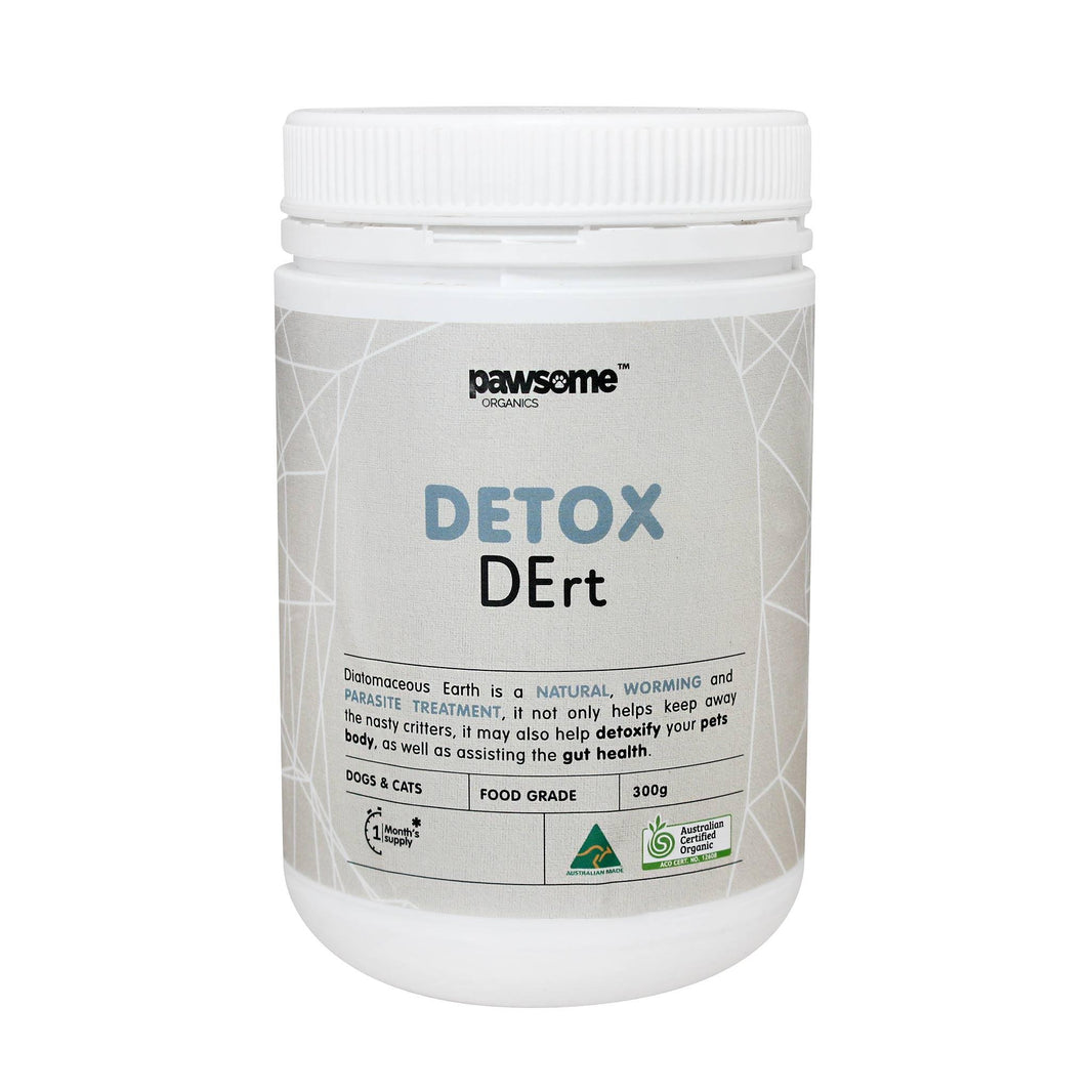 Pawsome Organic – Detox DErt – Diatomaceous Earth - The Pet Standard