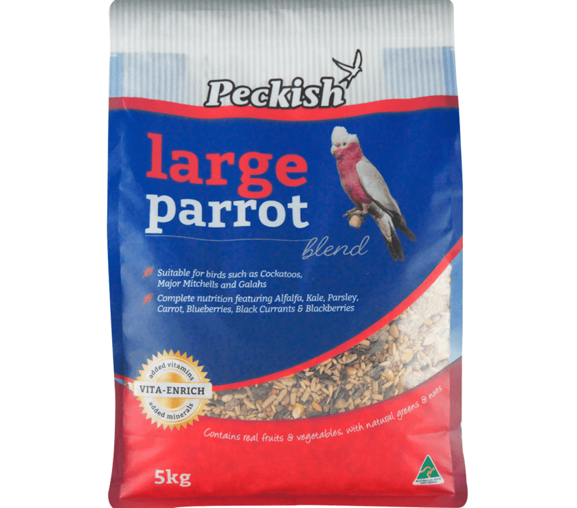 Peckish – Large Parrot Blend - The Pet Standard