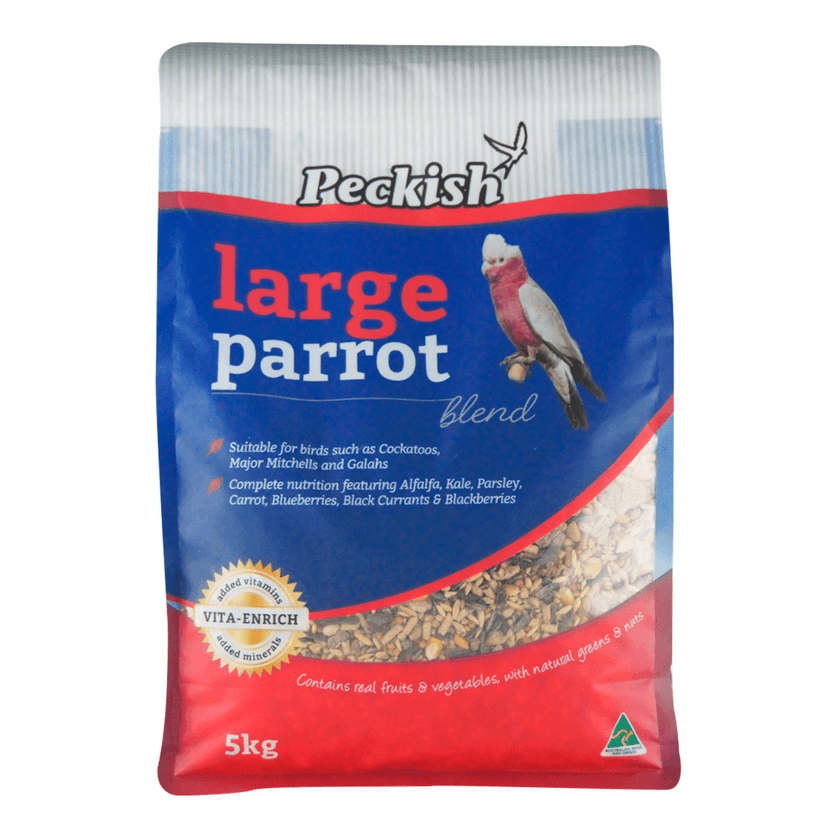 Peckish – Large Parrot Blend - The Pet Standard