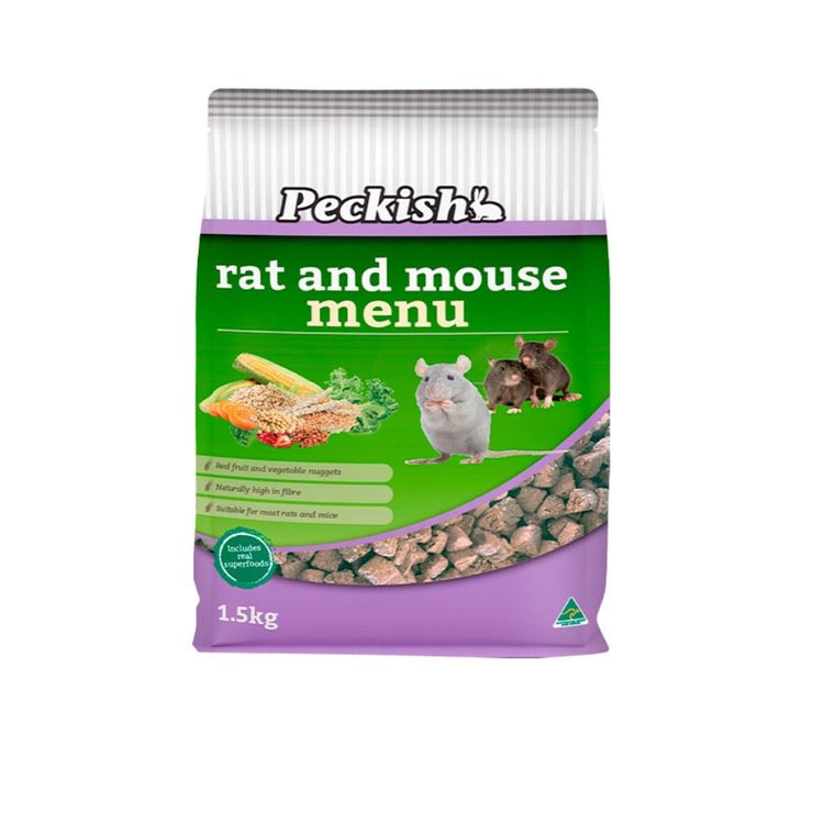 Peckish – Rat & Mouse Menu - The Pet Standard