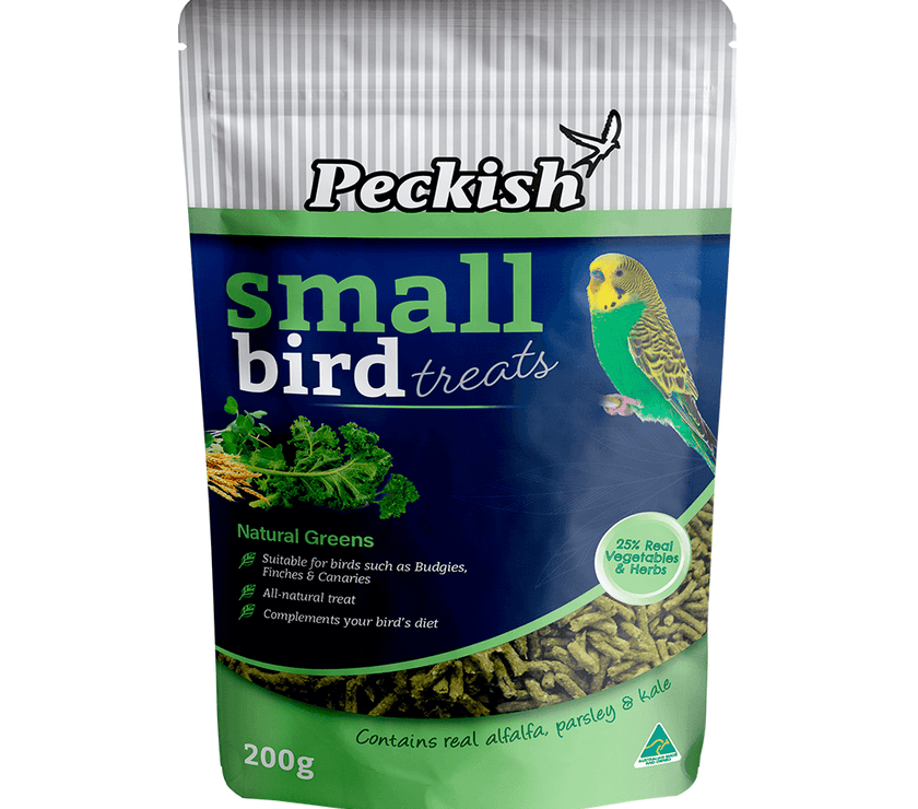 Peckish – Small Bird Treats – Natural Greens - The Pet Standard