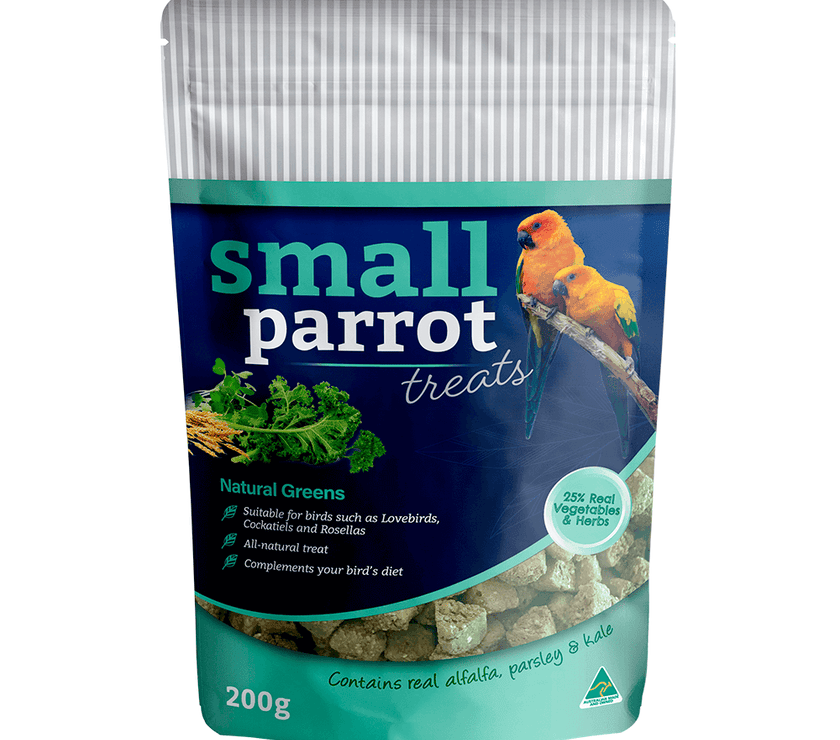 Peckish – Small Parrot Treats – Natural Greens - The Pet Standard