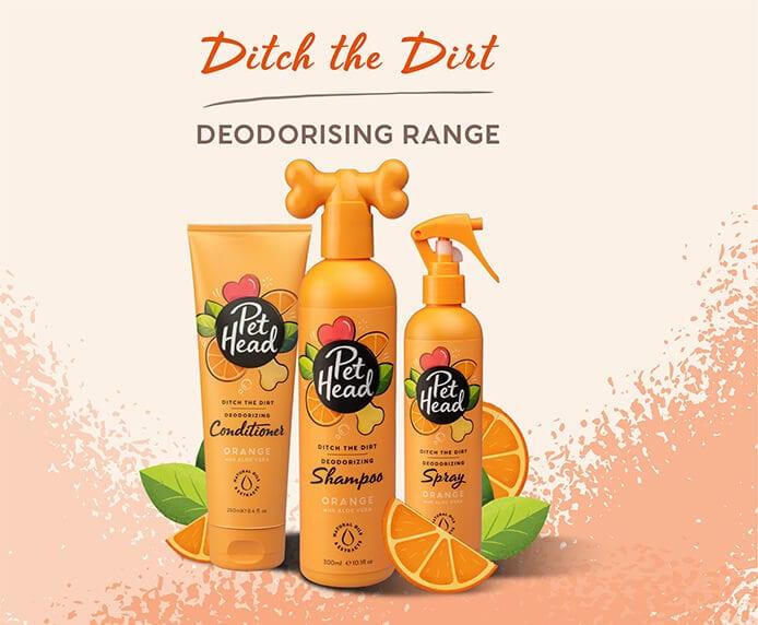 Pet Head – Ditch the Dirt Deodorising Range - The Pet Standard