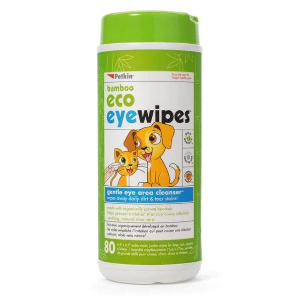 Petkin – Bamboo Eco Eye Wipes - The Pet Standard