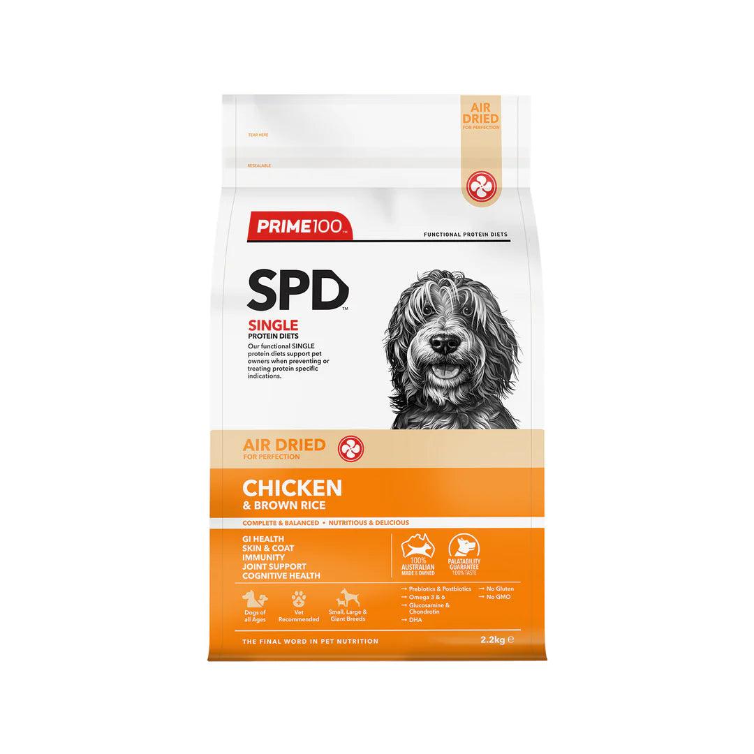 Prime100 – SPD Air Dried – Chicken & Brown Rice - The Pet Standard