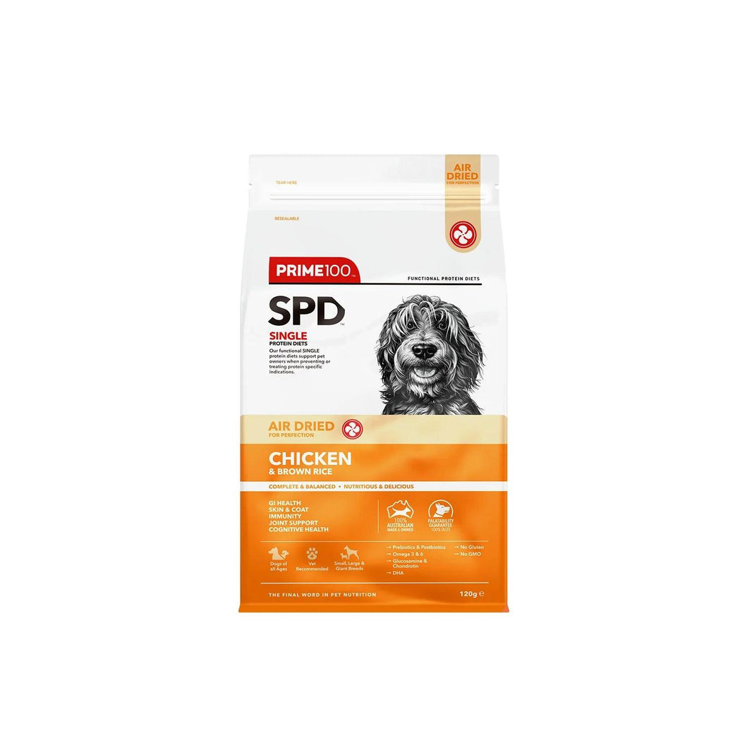 Prime100 – SPD Air Dried – Chicken & Brown Rice - The Pet Standard