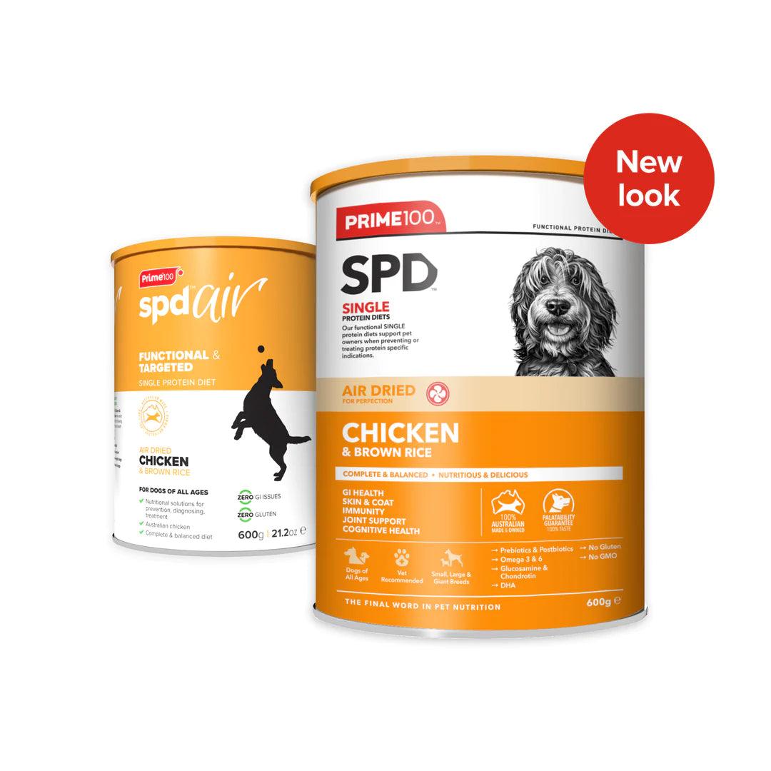 Prime100 – SPD Air Dried – Chicken & Brown Rice - The Pet Standard