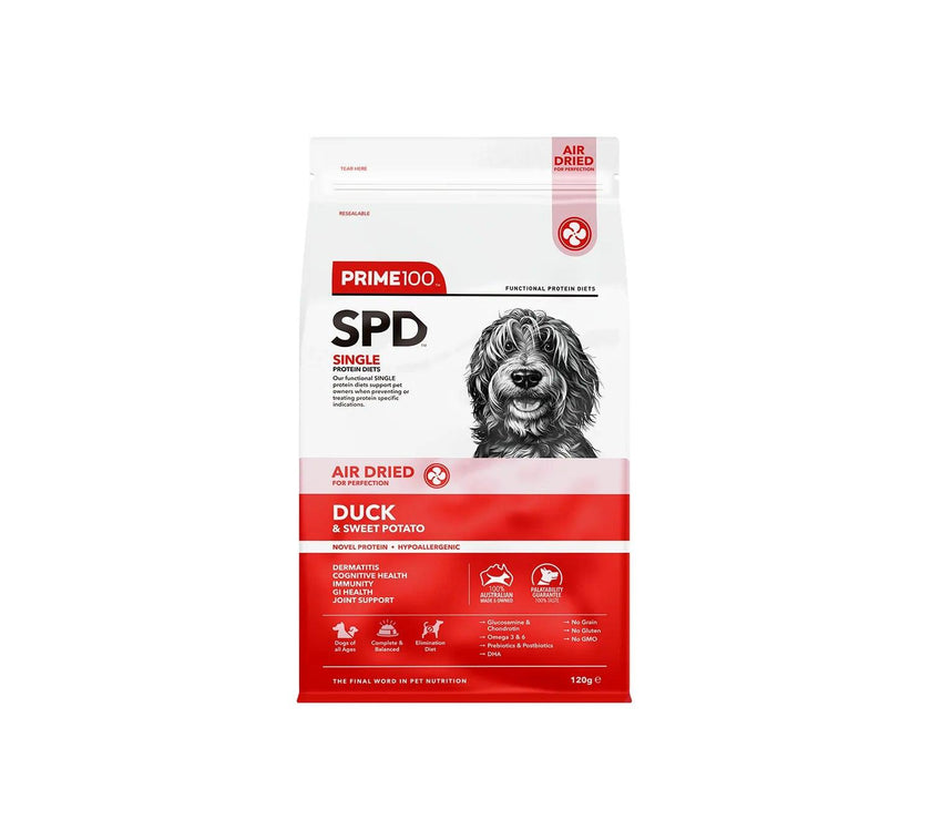 Prime100 – SPD Air Dried Duck & Sweet Potato - The Pet Standard