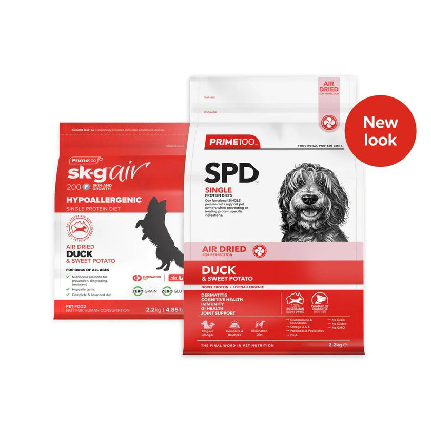 Prime100 – SPD Air Dried Duck & Sweet Potato - The Pet Standard