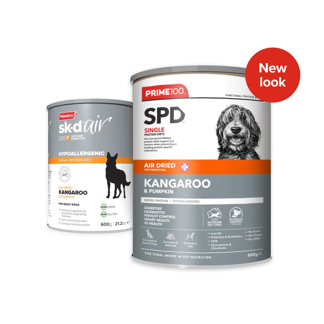 Prime100 – SPD Air Dried – Kangaroo & Pumpkin - The Pet Standard