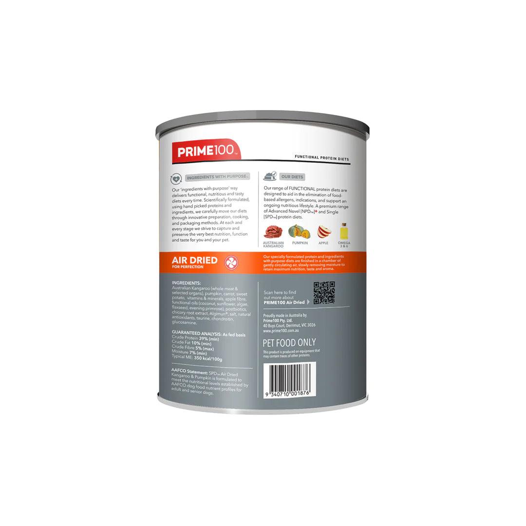 Prime100 – SPD Air Dried – Kangaroo & Pumpkin - The Pet Standard