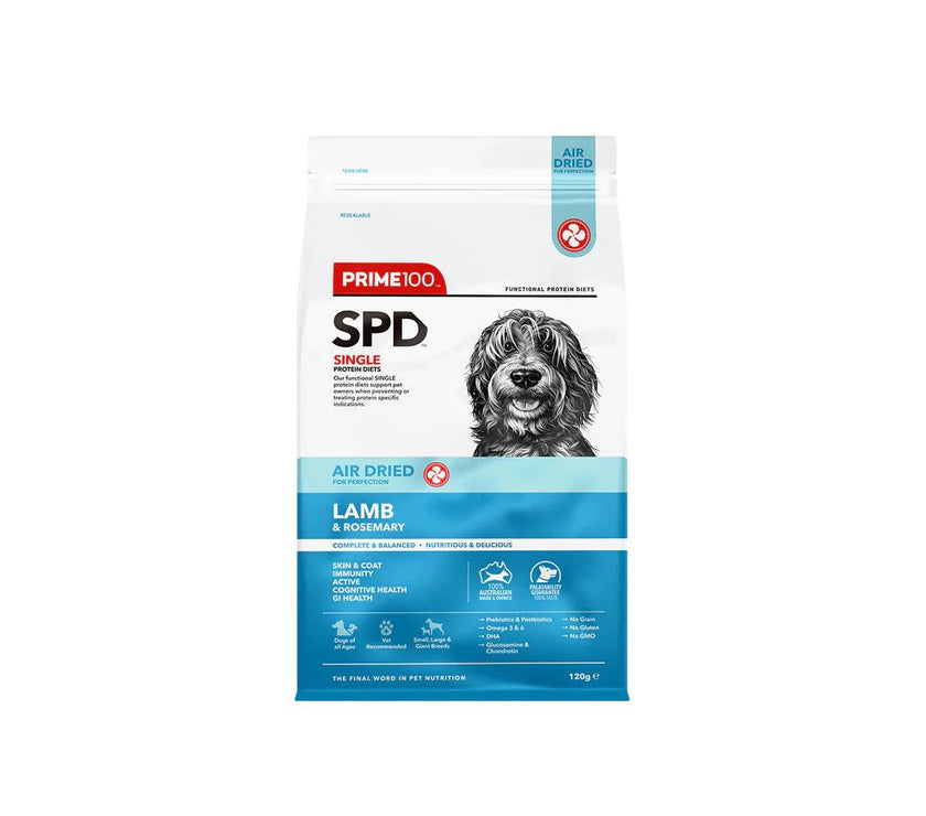 Prime100 – SPD Air Dried – Lamb & Rosemary - The Pet Standard