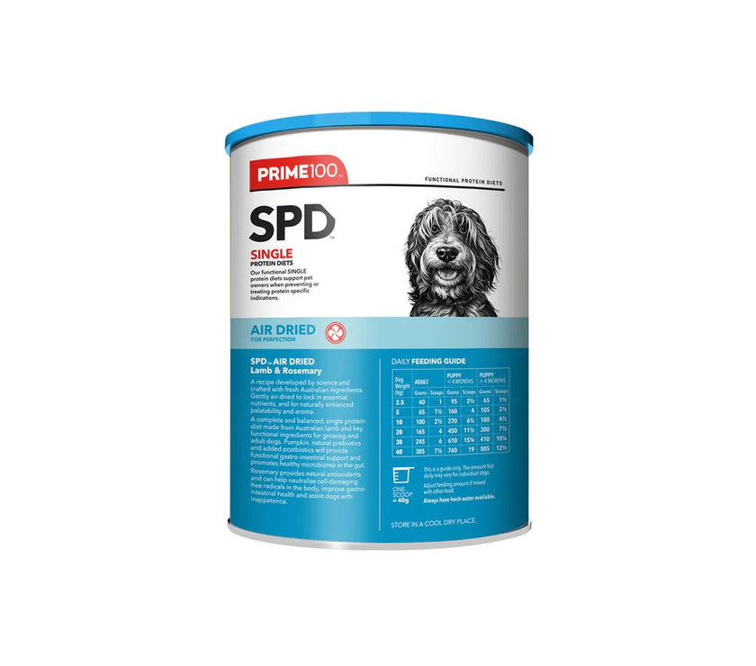 Prime100 – SPD Air Dried – Lamb & Rosemary - The Pet Standard