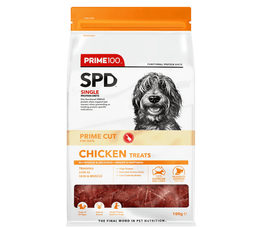 Prime100 – SPD Prime Cut Treats - The Pet Standard