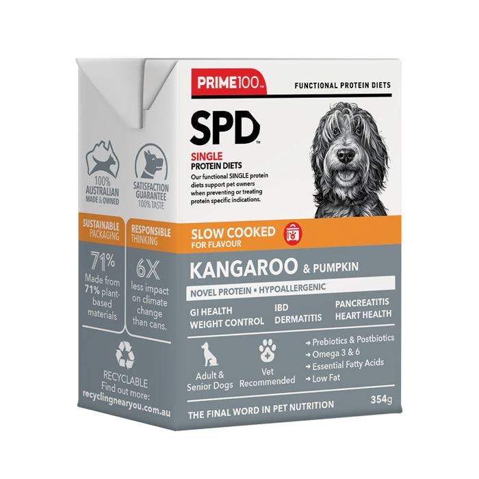 Prime100 – SPD Slow Cooked Kangaroo & Pumpkin - The Pet Standard