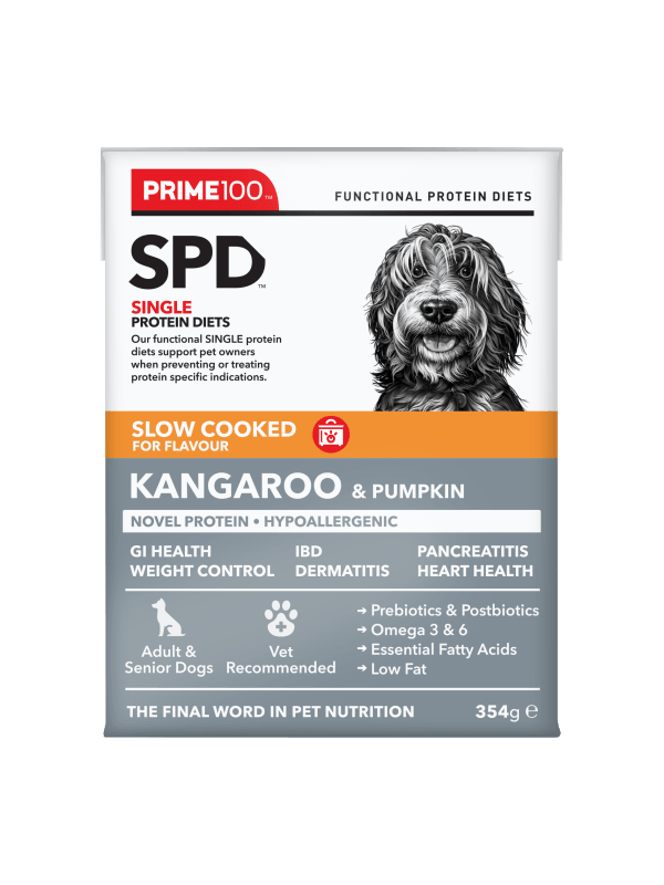 Prime100 – SPD Slow Cooked Kangaroo & Pumpkin - The Pet Standard