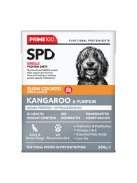 Prime100 – SPD Slow Cooked Kangaroo & Pumpkin - The Pet Standard